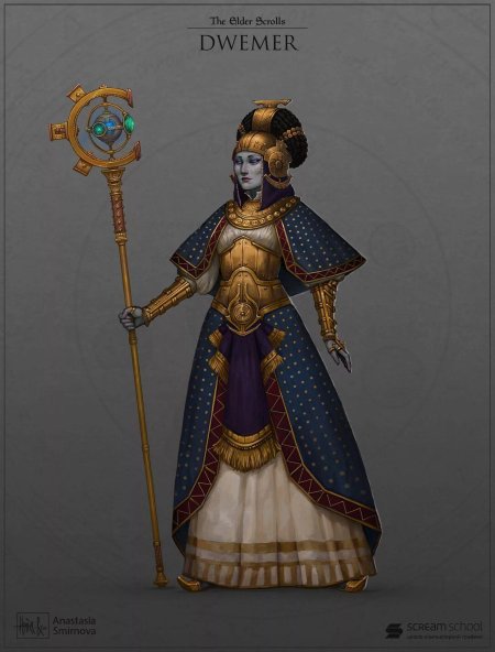 Двемеры концепт арт центурион