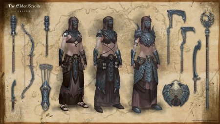 Teso elder scrolls концепт-арт