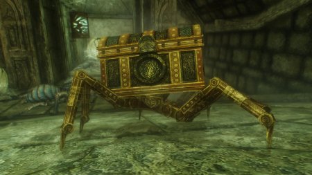 Скайрим двемерский сундук