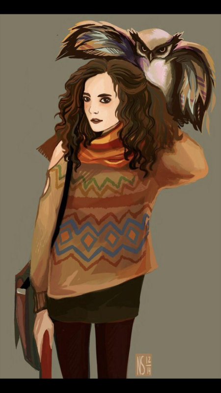 Гермиона грейнджер фанарт