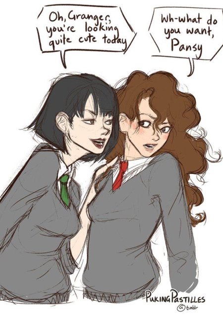 Гермиона грейнджер и гарри поттер