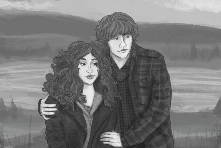 Гермиона грейнджер рон и гарри арт