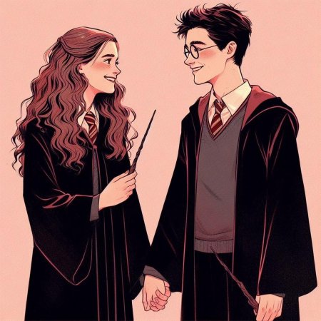 Гарри поттера и гермиона гренджер