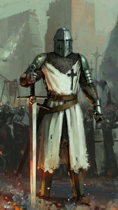 Рыцарь крестоносец арт