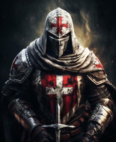 Крестоносец рыцарь