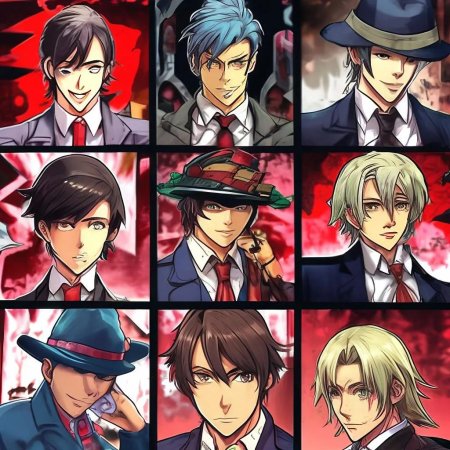 Мужские персонажи аниме