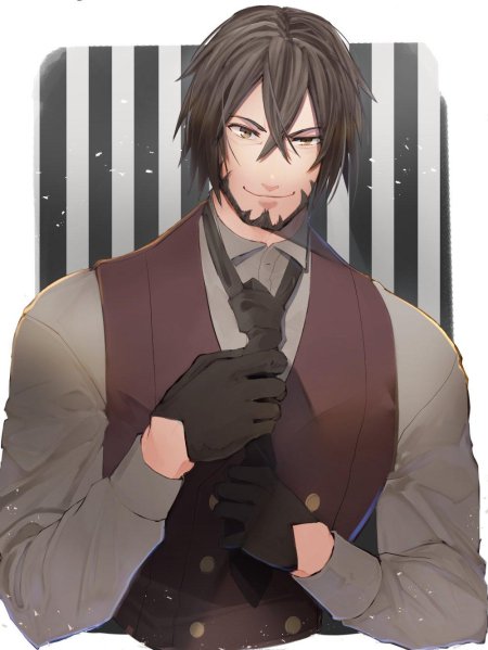 Персонаж аниме парень