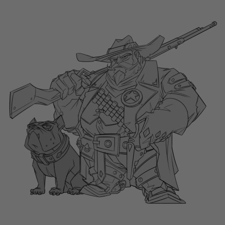 Эскиз персонажа