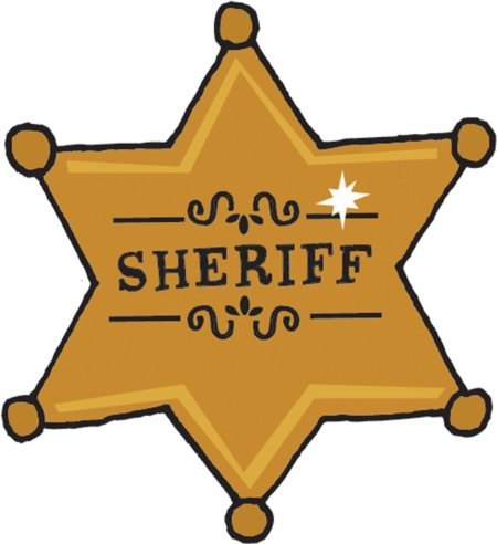 Звезда шерифа значок