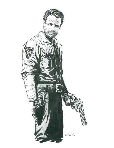 Рик граймс комикс