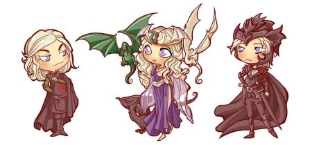 Игра престолов чиби