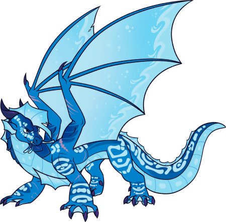 Драконья сага цунами арт