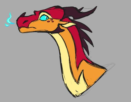 Драконы эскиз