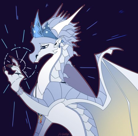 Королева снежная драконья сага