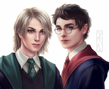 Гарри поттер и драко малфой