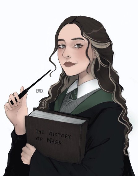 Аниме гарри поттер слизерин пэнси