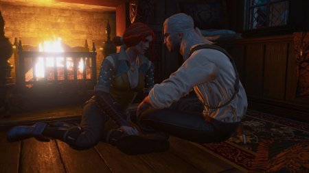 Ведьмак 2 геральт и трисс