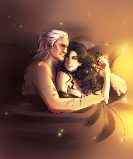 Геральт йеннифер и цири