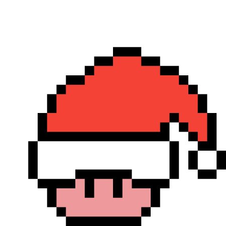Гриб марио пиксель