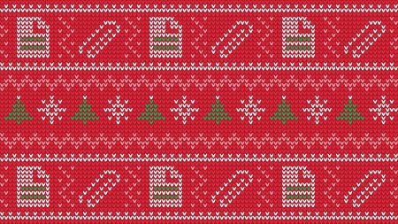 Узор новогодний