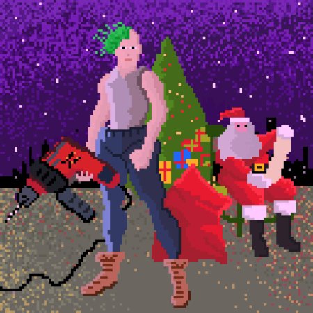 Новый год в стиле рок