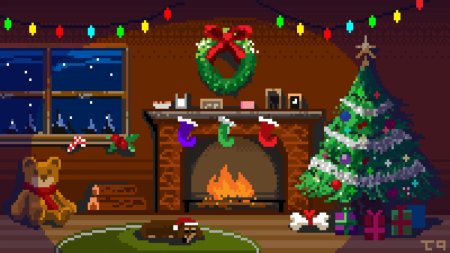 Пиксельный новый год