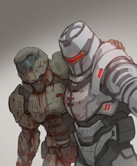 Doom slayer night sentinels