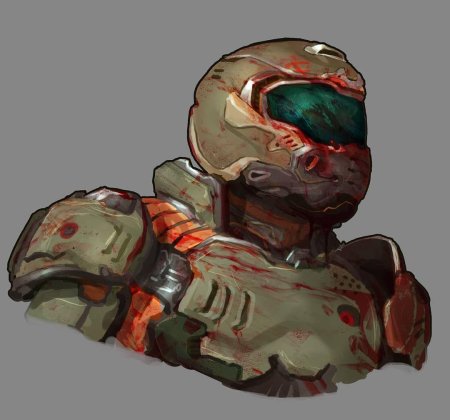 Doom 2016 doom slayer