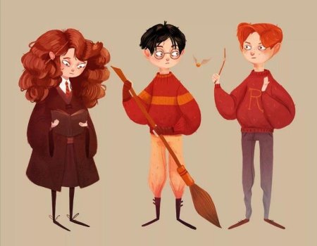 Иллюстрации гарри поттер