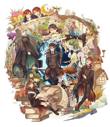 Аниме гарри поттер