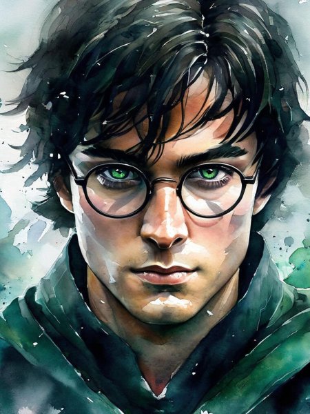 Портрет гарри поттера