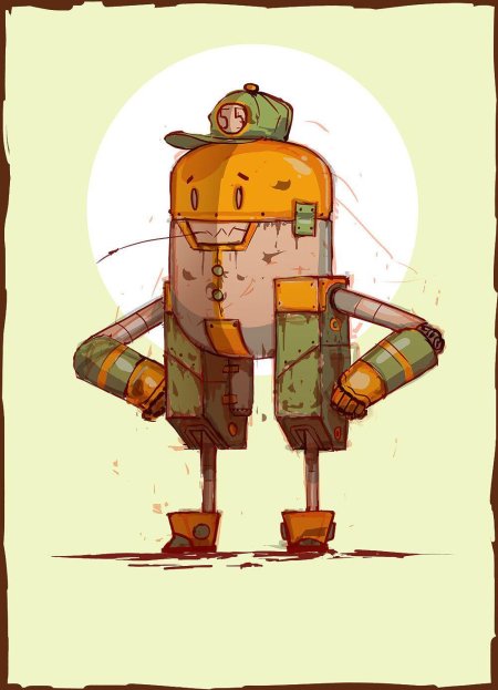 Робот спасатель будущего рисунок