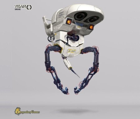 Робот дроид sci fi
