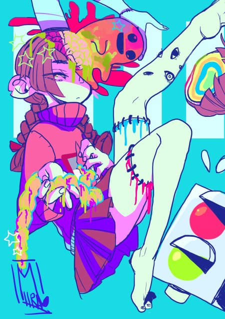 Юме никки арт