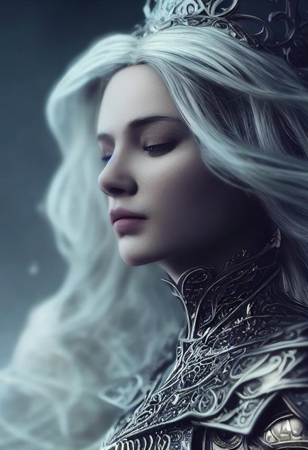 Девушка блондинка нейросеть