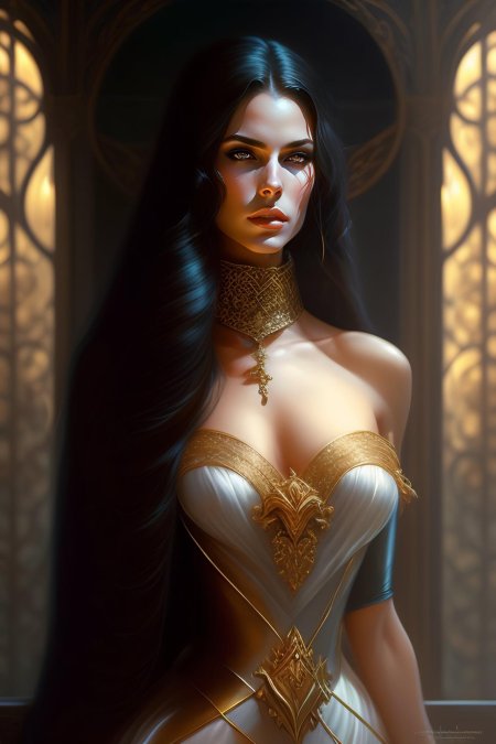 Девушка из фэнтези