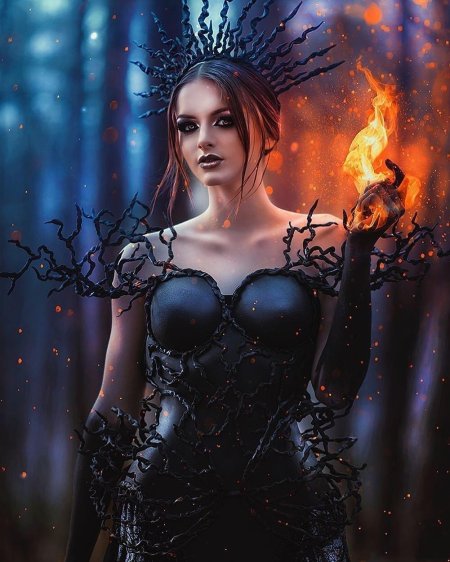 Королева арт готика