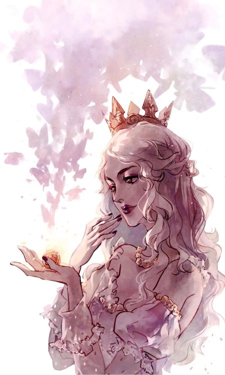 Алиса в стране чудес белая королева