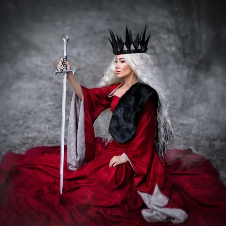 Фотосессия королева