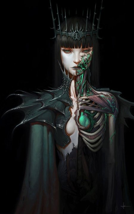 Темная королева равенна