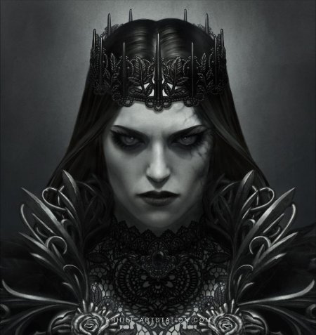 Девушка фэнтези арт