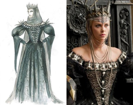 Шарлиз терон королева равенна