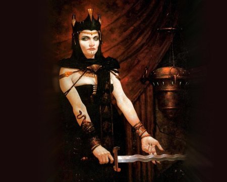 Сара дуглас королева тарамис