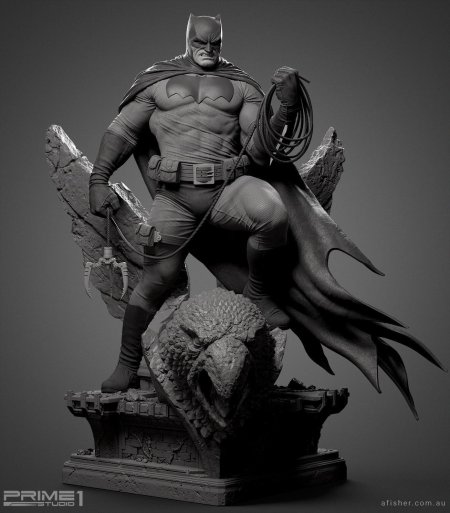 Бэтмен против супермена статуя