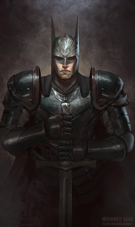 Бэтмен средневековый рыцарь