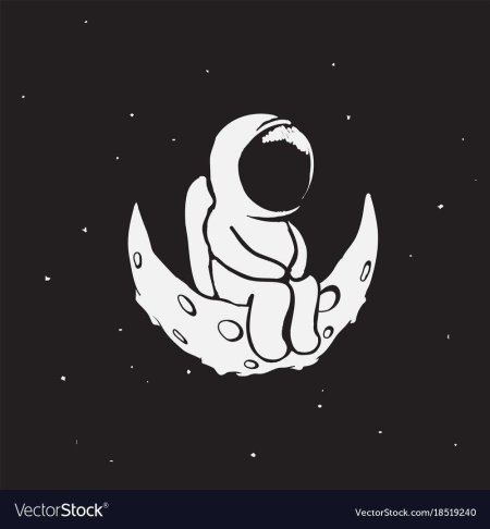 Рисунки космонавт