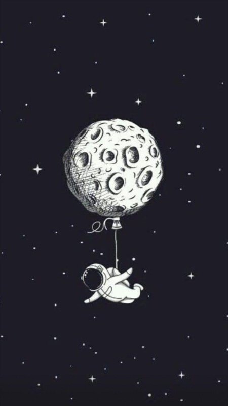 Луна космос