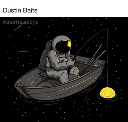 Космонавт иллюстрация