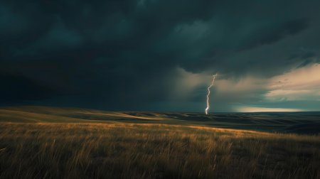 Пейзаж поле