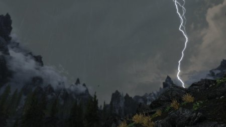 Skyrim storm lightning
